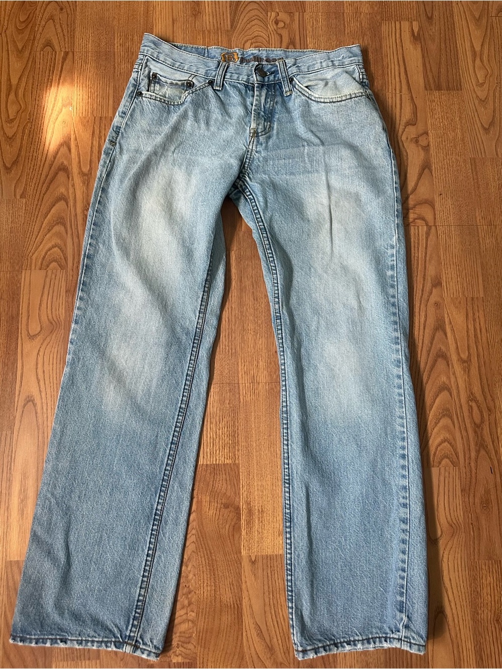 Bullhead Light Blue Relaxed Straight Jeans